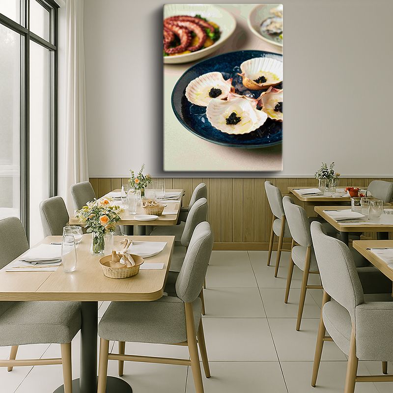 Yiyecek & İçecek Kanvas Tablo 200