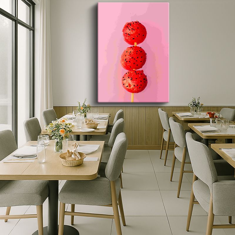 Yiyecek & İçecek Kanvas Tablo 222