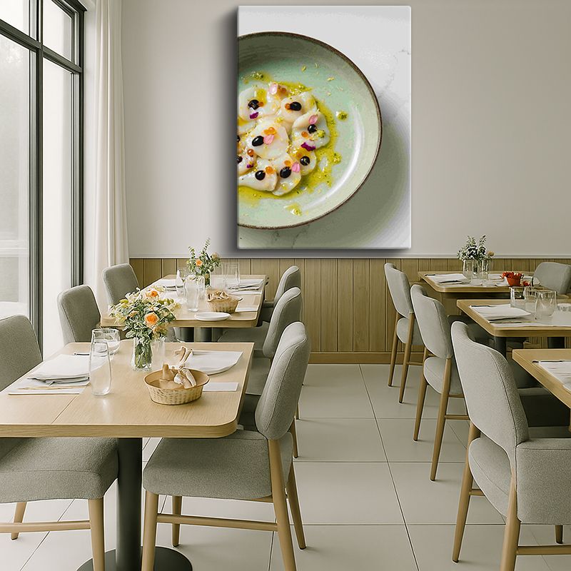 Yiyecek & İçecek Kanvas Tablo 224