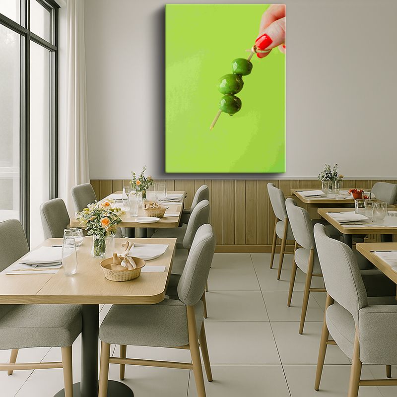 Yiyecek & İçecek Kanvas Tablo 233