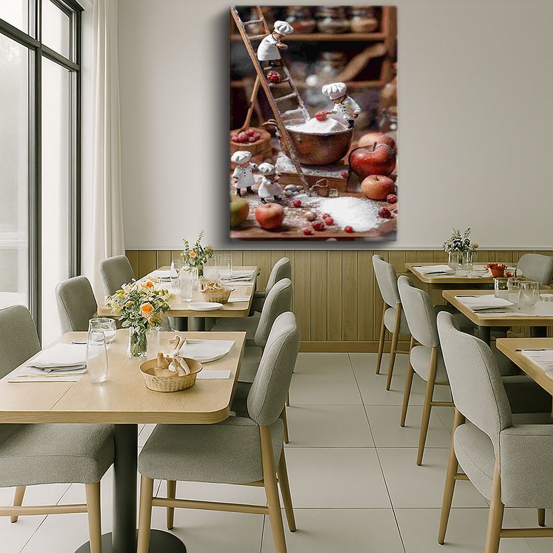 Yiyecek & İçecek Kanvas Tablo 240