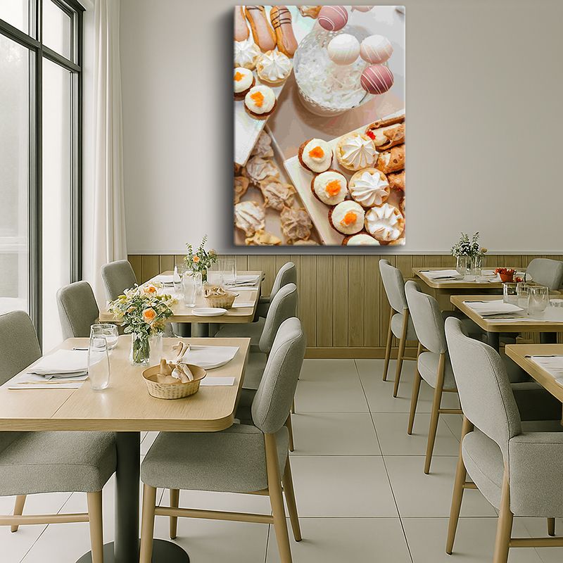 Yiyecek & İçecek Kanvas Tablo 242