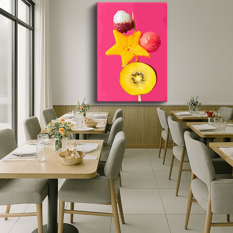 Yiyecek & İçecek Kanvas Tablo 261