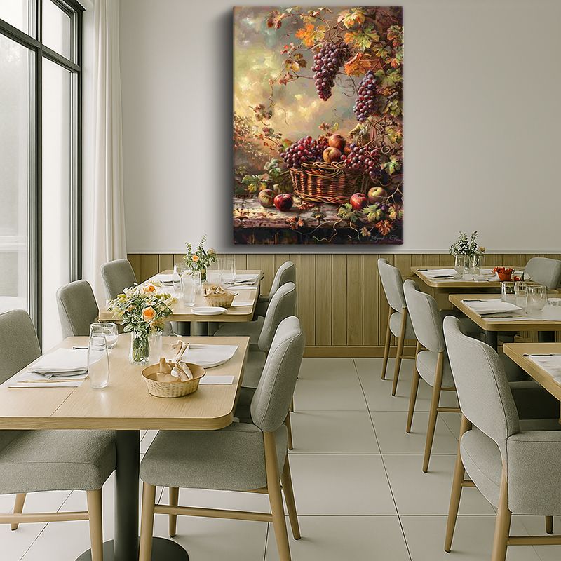 Yiyecek & İçecek Kanvas Tablo 263