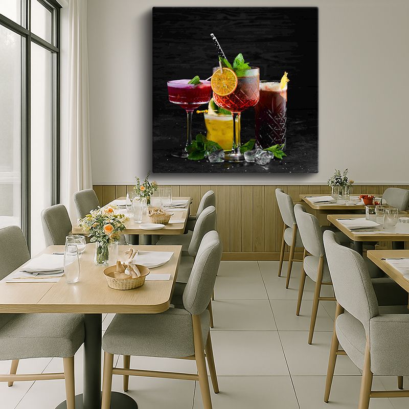 Yiyecek & İçecek Kanvas Tablo 265
