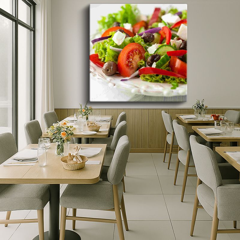 Yiyecek & İçecek Kanvas Tablo 284