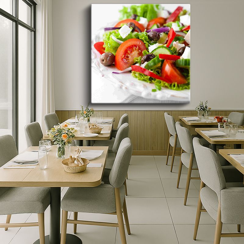 Yiyecek & İçecek Kanvas Tablo 285