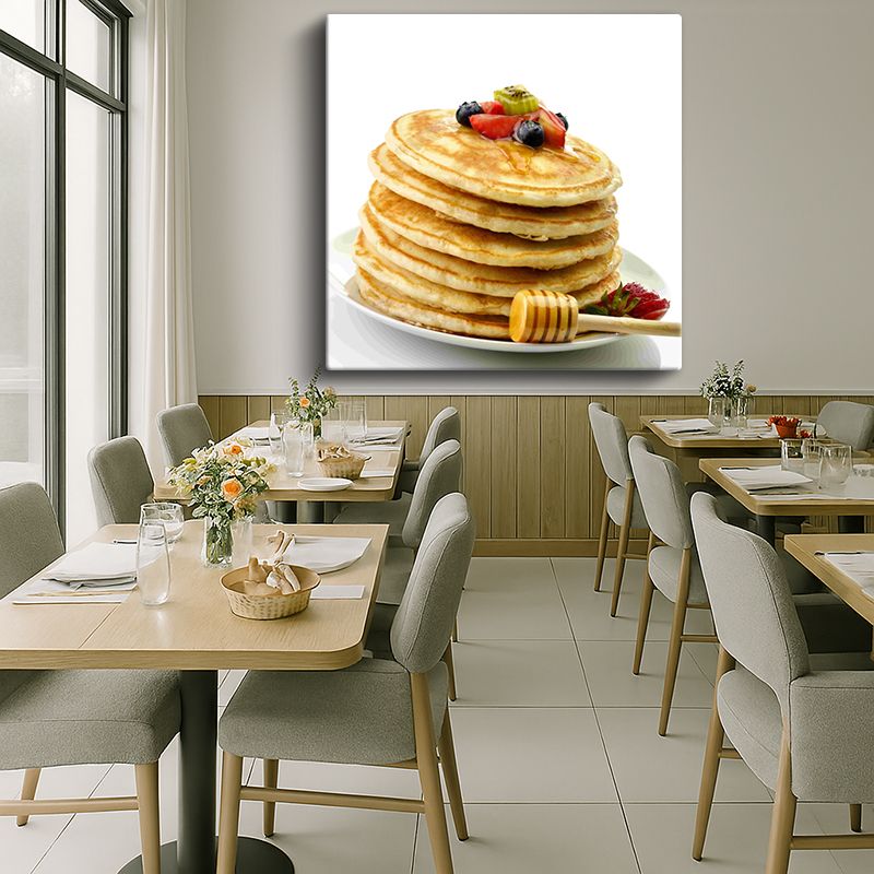 Yiyecek & İçecek Kanvas Tablo 299