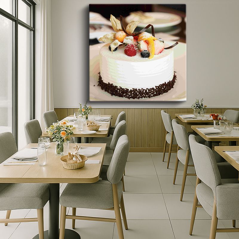 Yiyecek & İçecek Kanvas Tablo 302