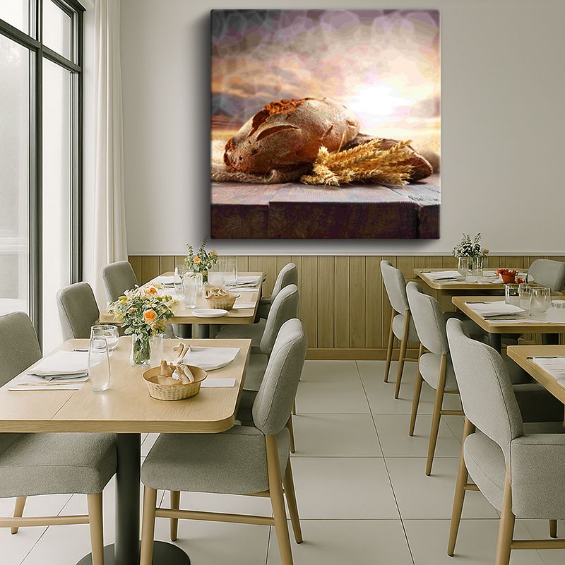 Yiyecek & İçecek Kanvas Tablo 306