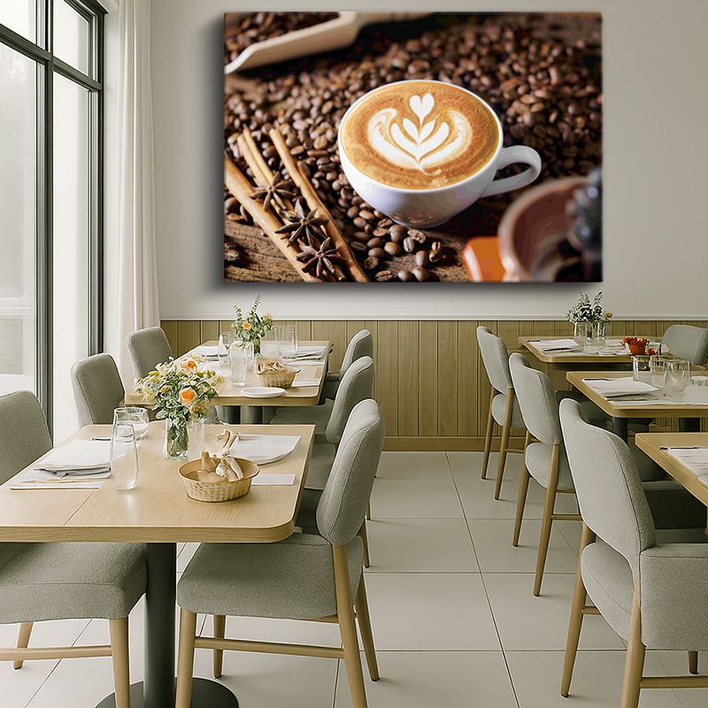 Yiyecek & İçecek Kanvas Tablo 311