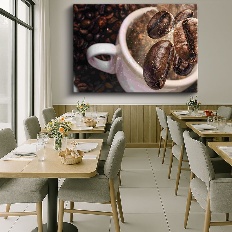 Yiyecek & İçecek Kanvas Tablo 317