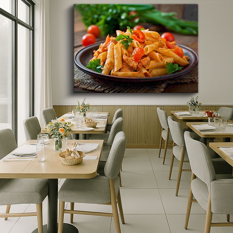 Yiyecek & İçecek Kanvas Tablo 329