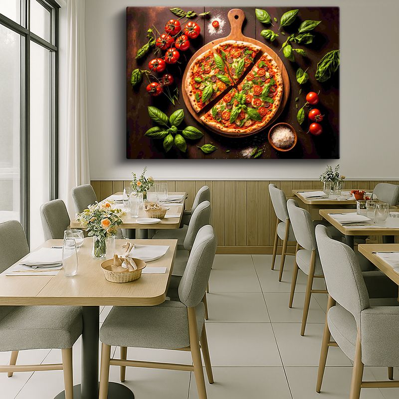 Yiyecek & İçecek Kanvas Tablo 337