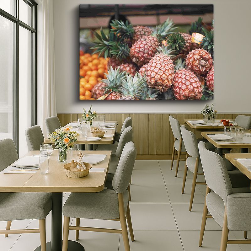 Yiyecek & İçecek Kanvas Tablo 341