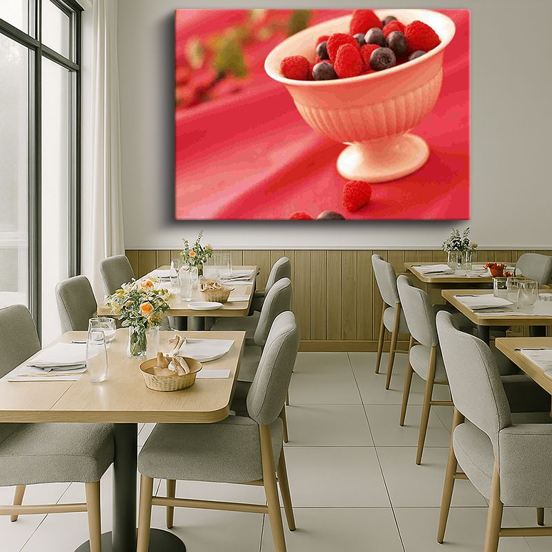 Yiyecek & İçecek Kanvas Tablo 352