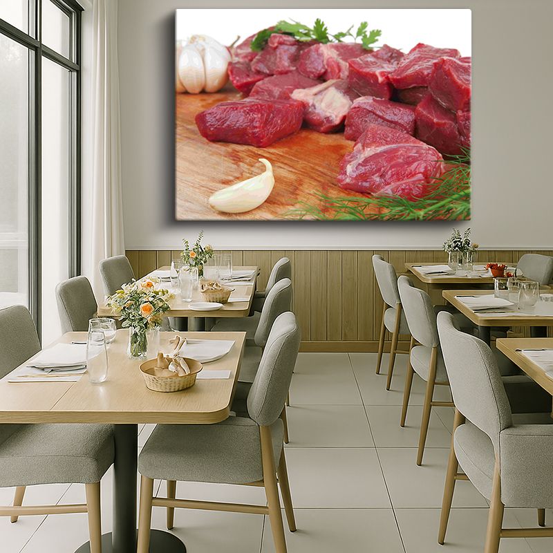 Yiyecek & İçecek Kanvas Tablo 361