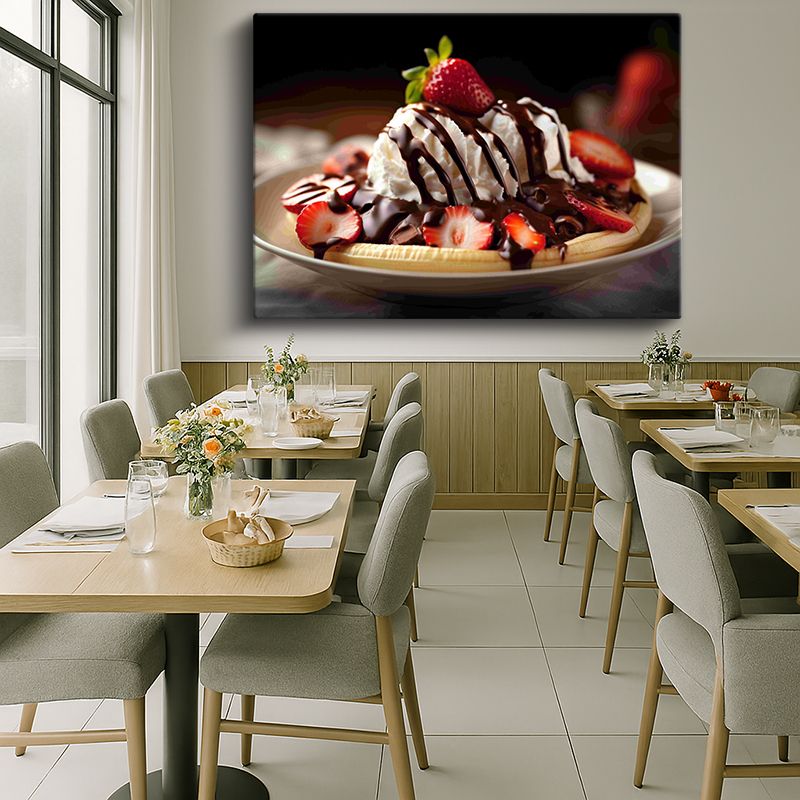 Yiyecek & İçecek Kanvas Tablo 369