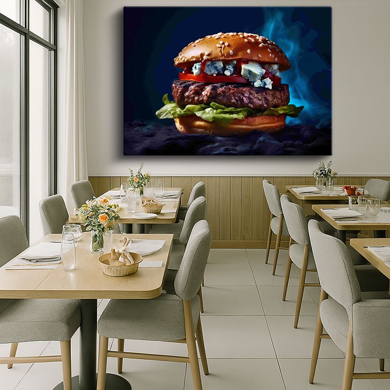 Yiyecek & İçecek Kanvas Tablo 373