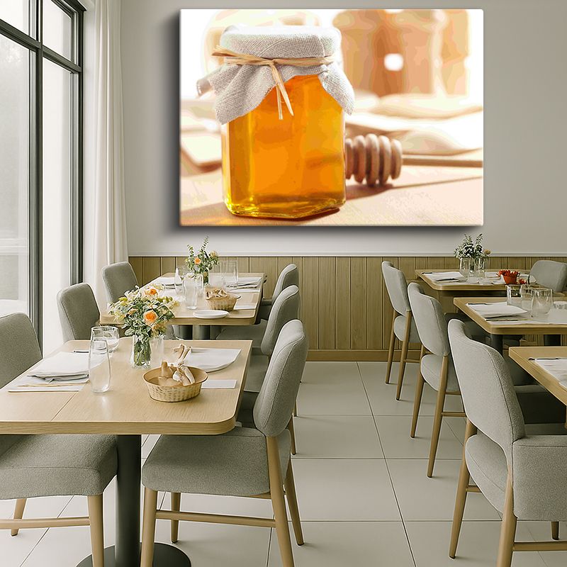 Yiyecek & İçecek Kanvas Tablo 393