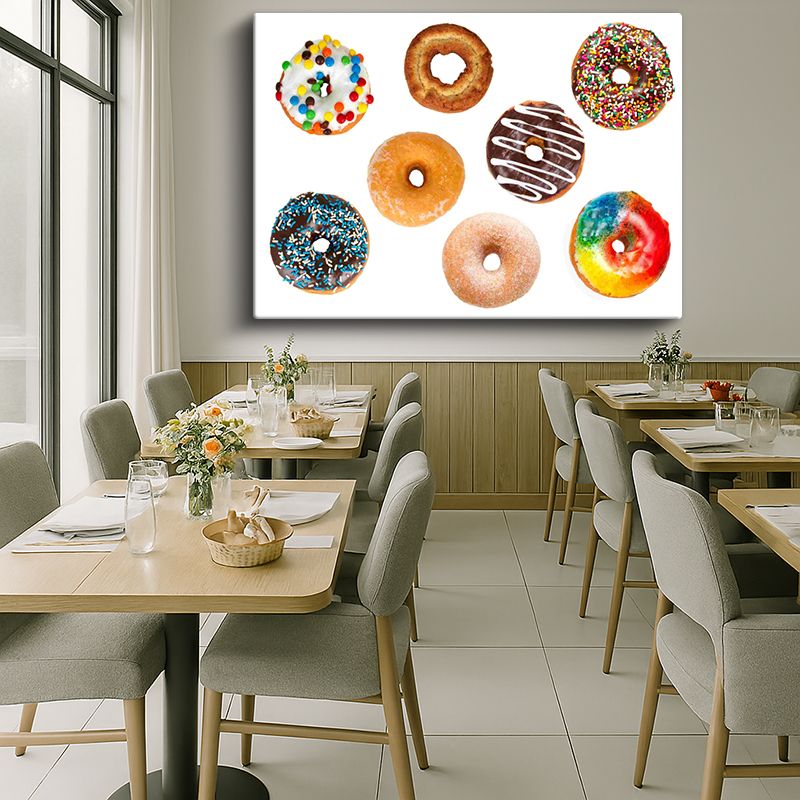 Yiyecek & İçecek Kanvas Tablo 401