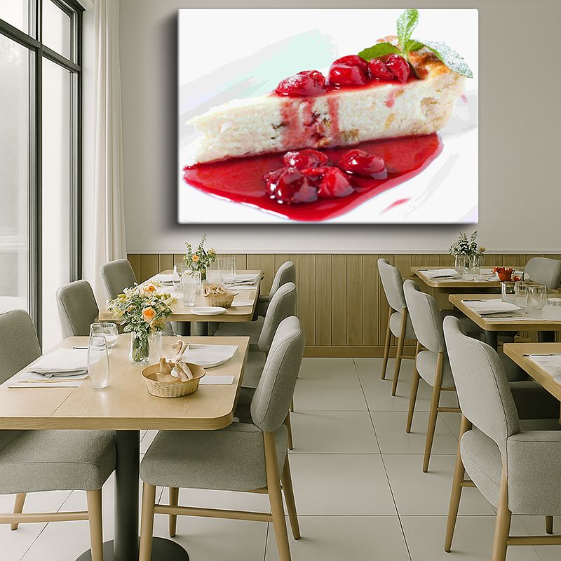 Yiyecek & İçecek Kanvas Tablo 413