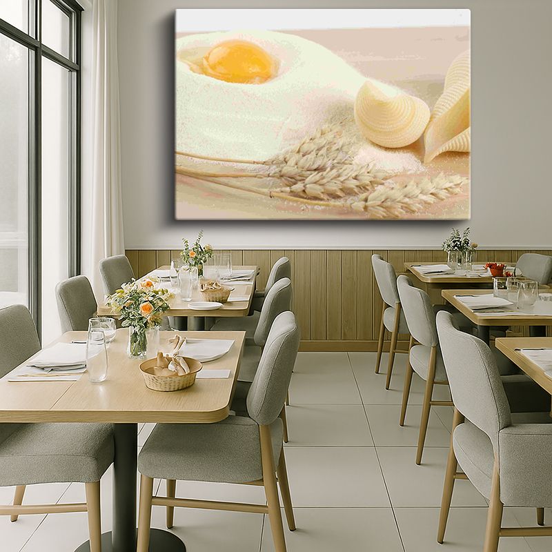 Yiyecek & İçecek Kanvas Tablo 415