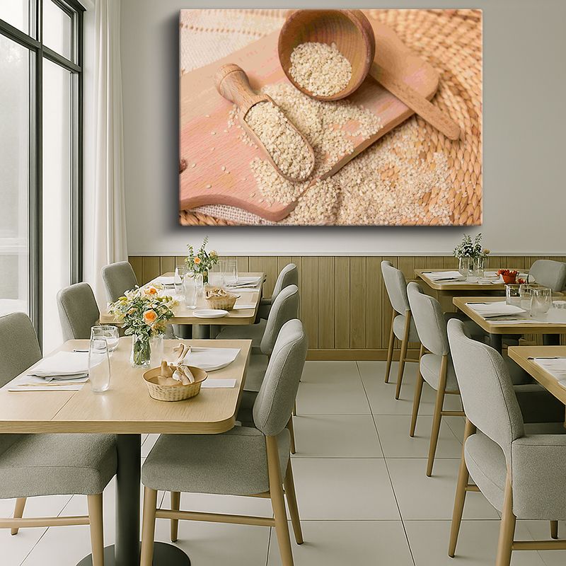 Yiyecek & İçecek Kanvas Tablo 417