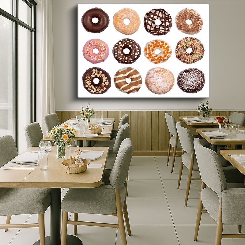 Yiyecek & İçecek Kanvas Tablo 425