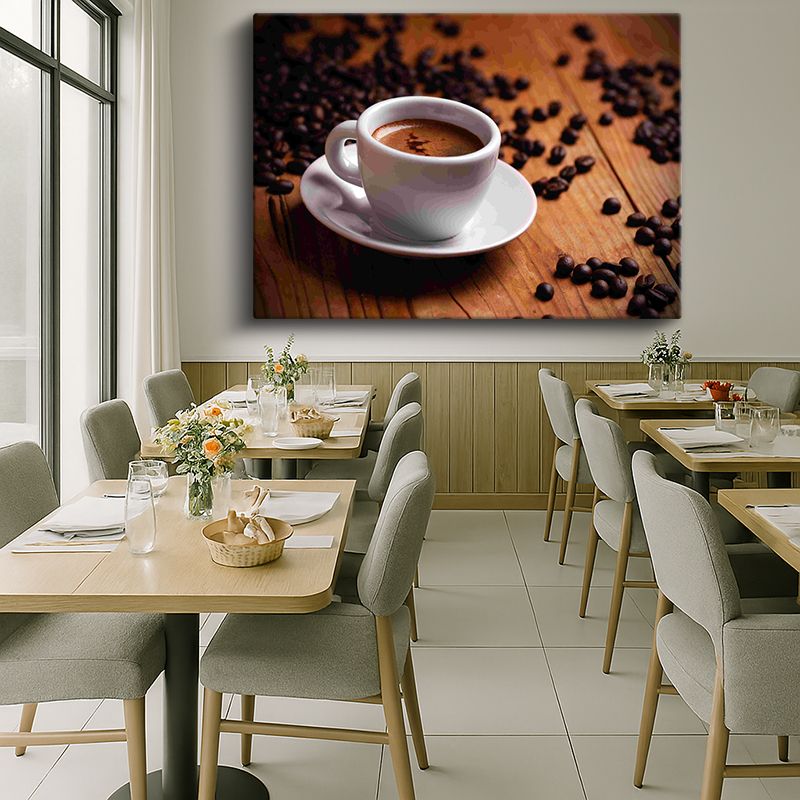 Yiyecek & İçecek Kanvas Tablo 434