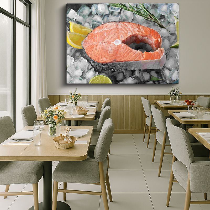 Yiyecek & İçecek Kanvas Tablo 437