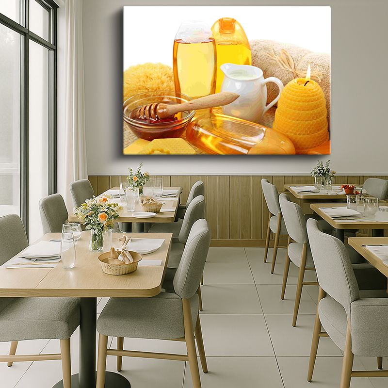 Yiyecek & İçecek Kanvas Tablo 446