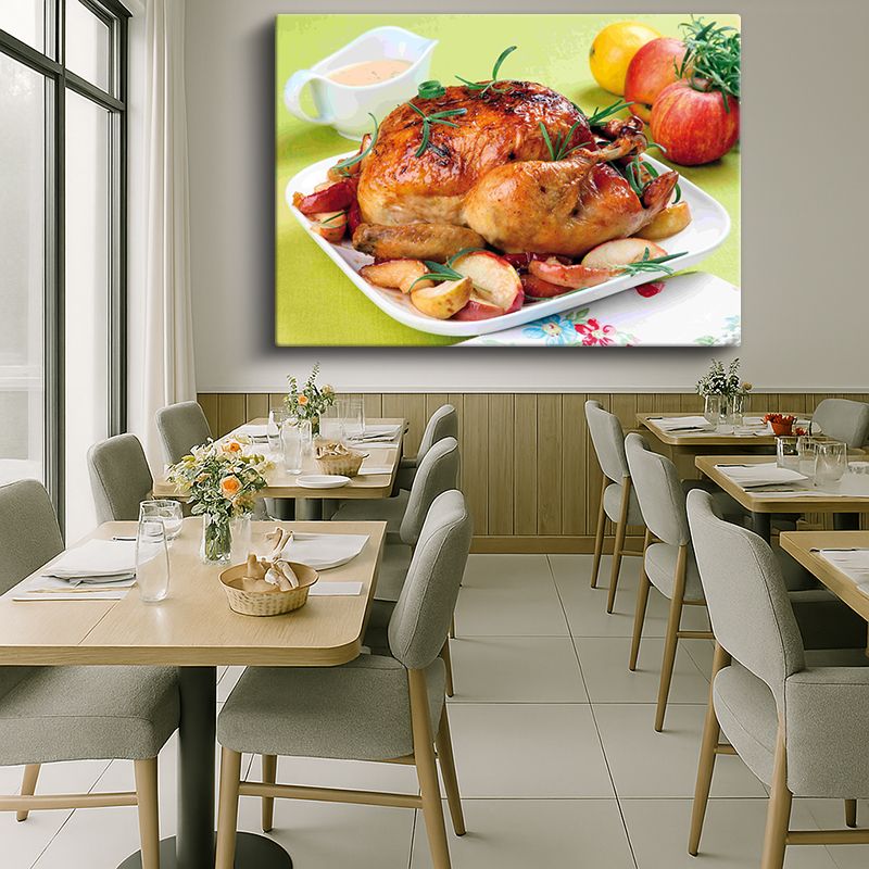 Yiyecek & İçecek Kanvas Tablo 453