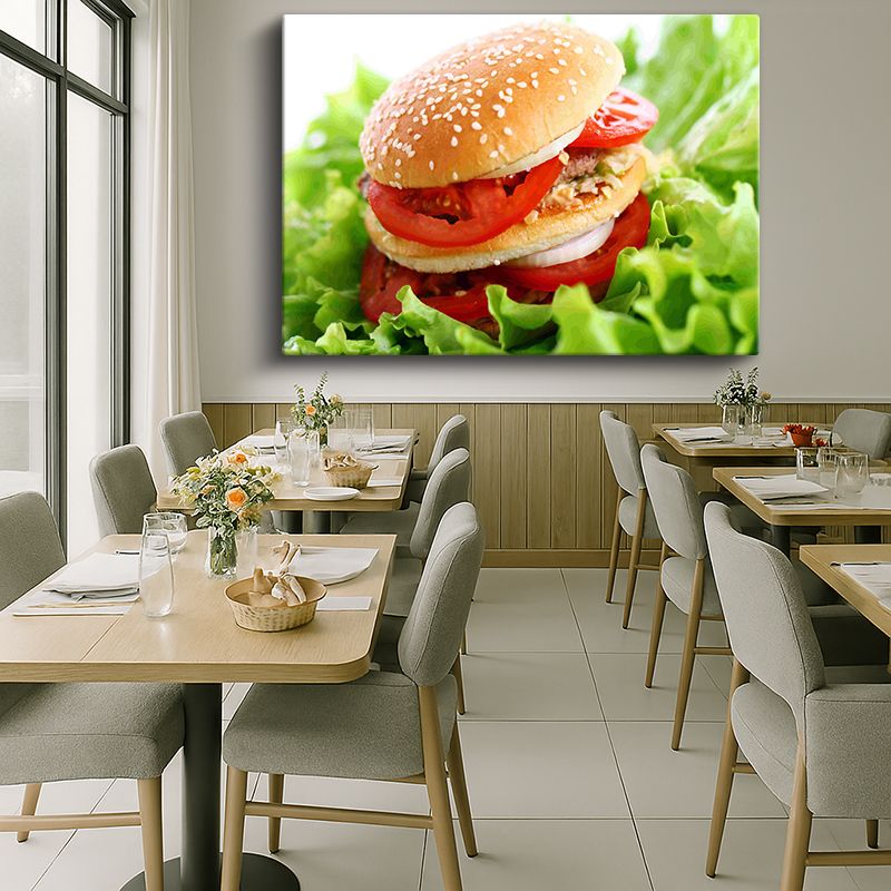 Yiyecek & İçecek Kanvas Tablo 465