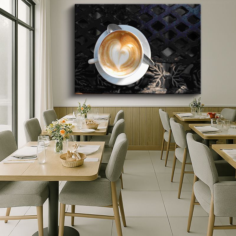 Yiyecek & İçecek Kanvas Tablo 466