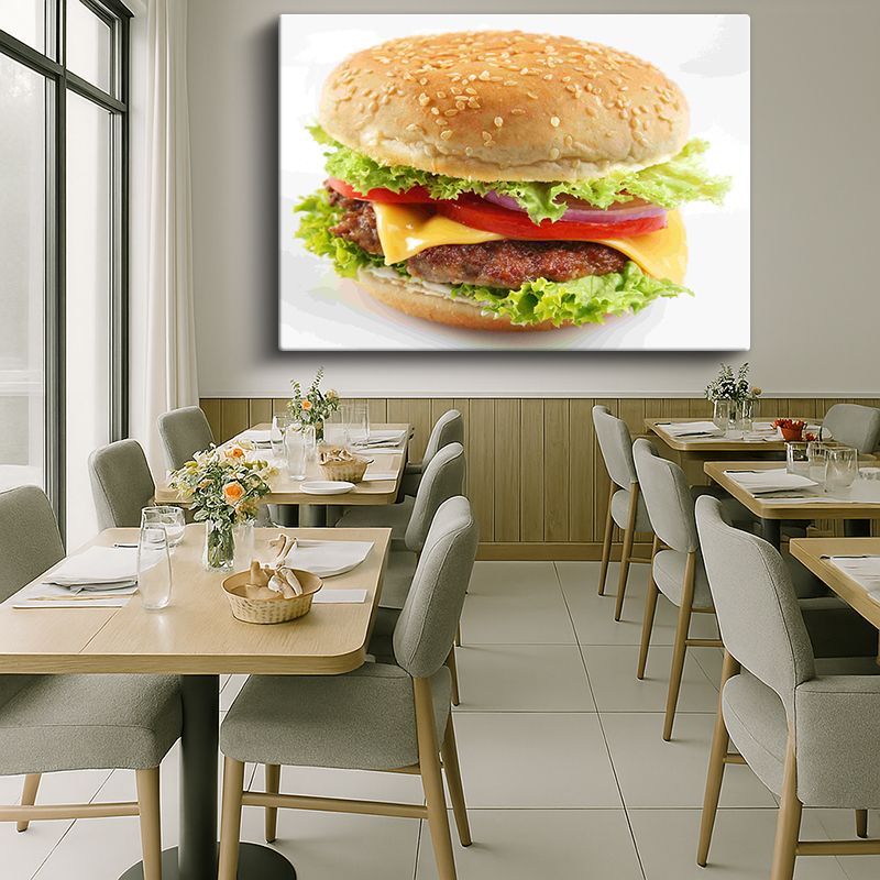 Yiyecek & İçecek Kanvas Tablo 467