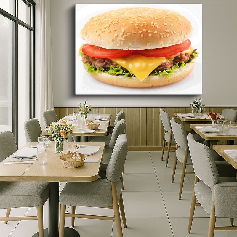 Yiyecek & İçecek Kanvas Tablo 469