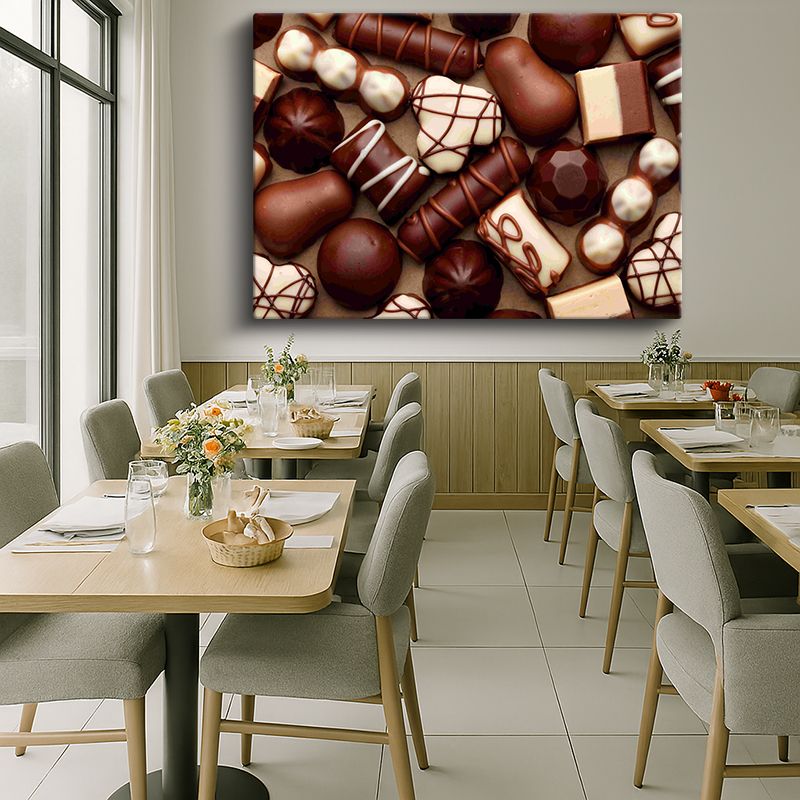 Yiyecek & İçecek Kanvas Tablo 470