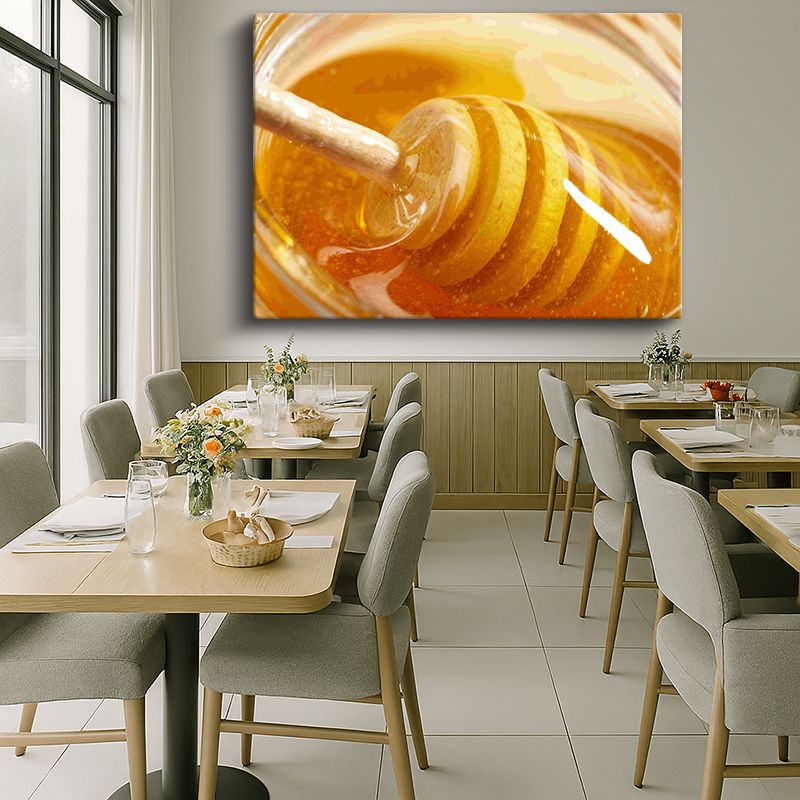 Yiyecek & İçecek Kanvas Tablo 473