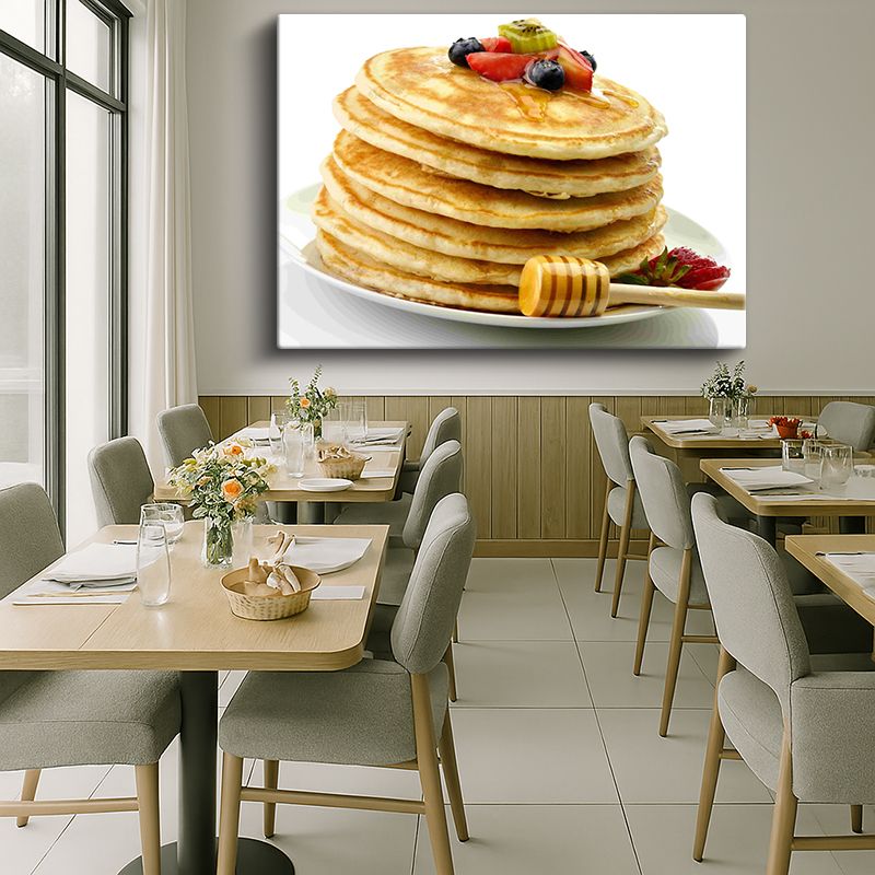 Yiyecek & İçecek Kanvas Tablo 474