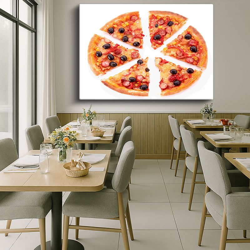 Yiyecek & İçecek Kanvas Tablo 486