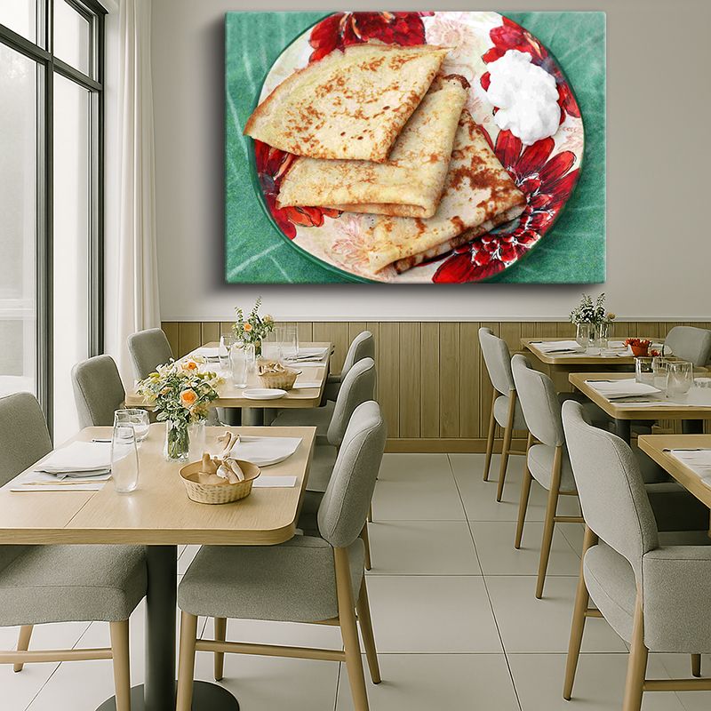 Yiyecek & İçecek Kanvas Tablo 501