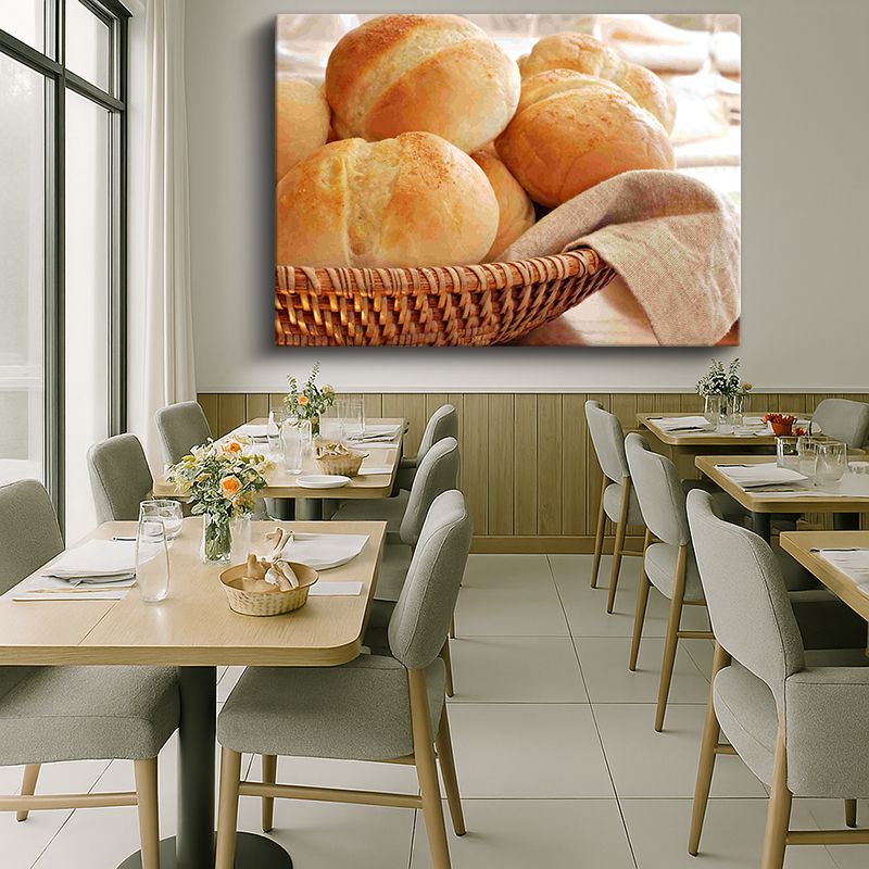 Yiyecek & İçecek Kanvas Tablo 508