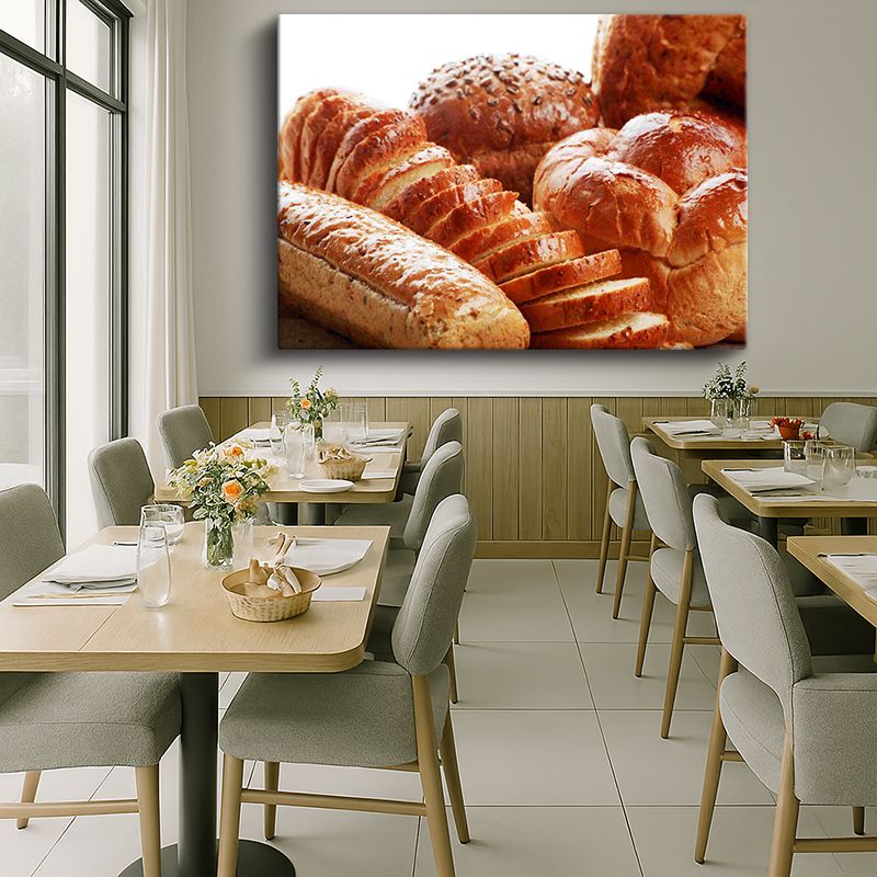 Yiyecek & İçecek Kanvas Tablo 509