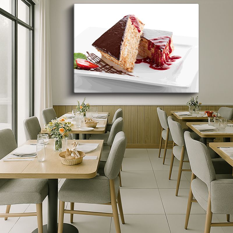 Yiyecek & İçecek Kanvas Tablo 524