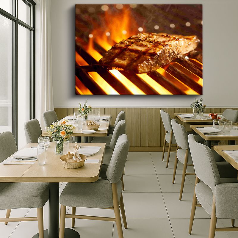 Yiyecek & İçecek Kanvas Tablo 525