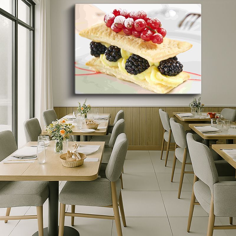 Yiyecek & İçecek Kanvas Tablo 540