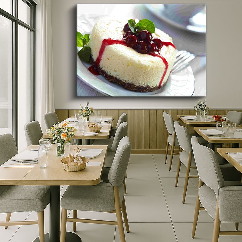 Yiyecek & İçecek Kanvas Tablo 548