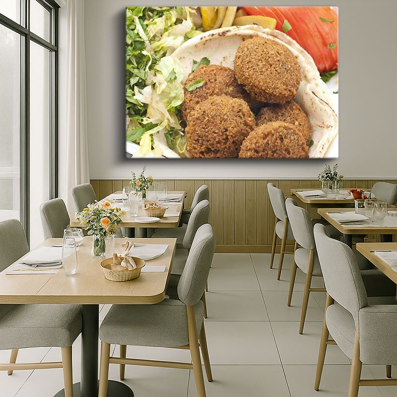 Yiyecek & İçecek Kanvas Tablo 558