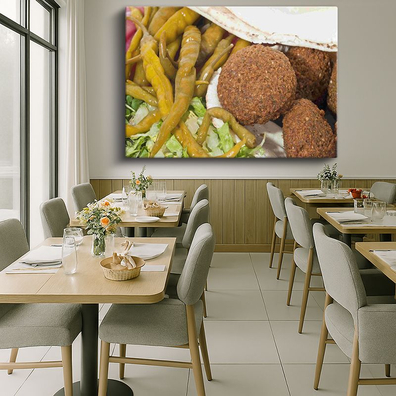 Yiyecek & İçecek Kanvas Tablo 559